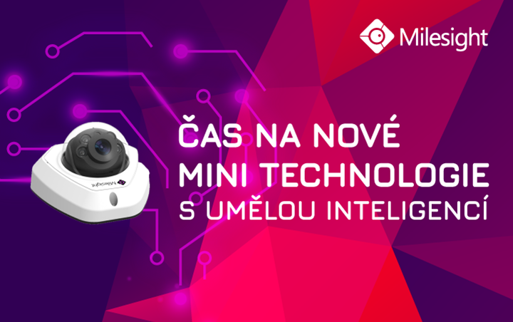 AI mini kamery Milesight nové technologie